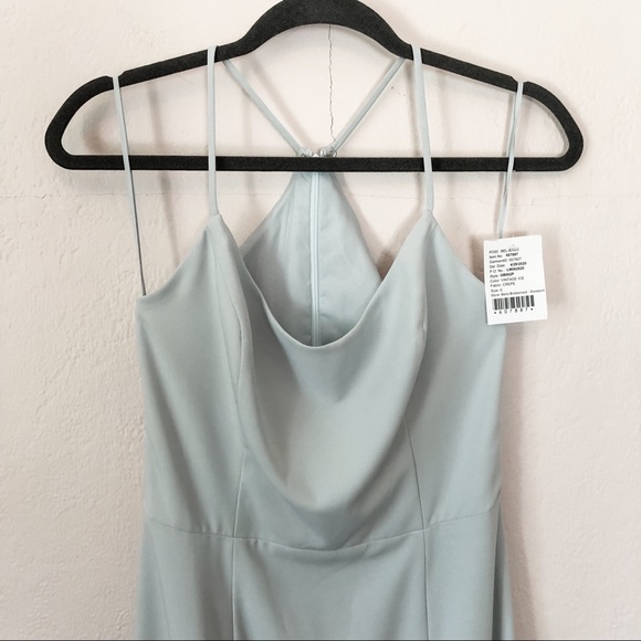 Amsale Taryn Gown in Vintage Ice - Picture 2 of 11